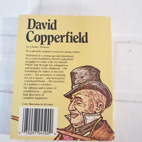 Vintage 70s Illustrated Classic David Copperfield Mini PB Book Childrens Reader - Picture 4 of 9